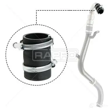 Патрубок интеркулера RAPRO DVWF U r16328 1437721957