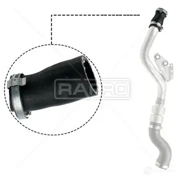 Патрубок интеркулера RAPRO 22 G8X9B r14230 1437722269