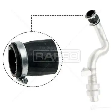 Патрубок интеркулера RAPRO r14243 1437722290 2P4GR6 0