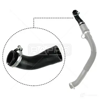 Патрубок интеркулера RAPRO r16230 1437722965 3XD1F A