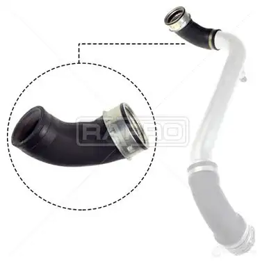 Патрубок интеркулера RAPRO XRN3 8 r19933 1437724634