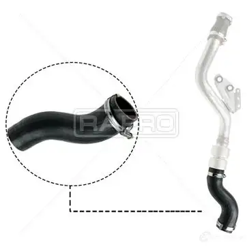 Патрубок интеркулера RAPRO 1437724964 r14231 P DX7KKY