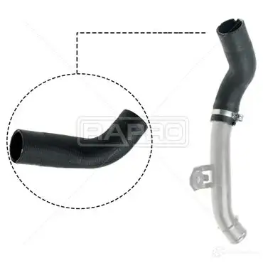 Патрубок интеркулера RAPRO T90G UKW 1437724849 r11688