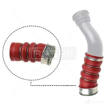 Патрубок интеркулера RAPRO r19721 P098 X4 1437721781