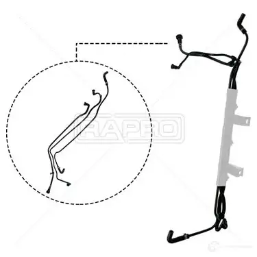 Топливный шланг RAPRO CFK 3L r11652 1437726738