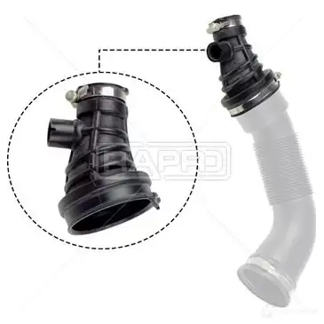 Воздушный патрубок RAPRO r18509 45 SHE 1437721013