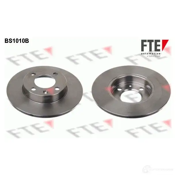 Тормозной диск FTE 606065 BS1010B 4028569687766 VK2P 8N изображение 0