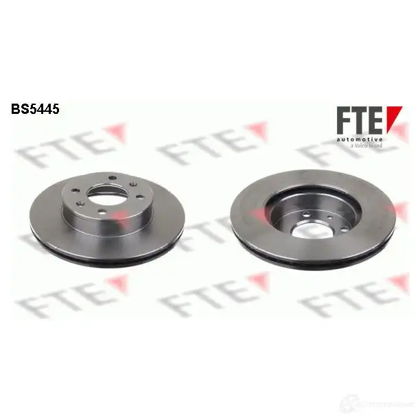 Тормозной диск FTE BS5445 607114 D YE3OV 4028569463360 изображение 0