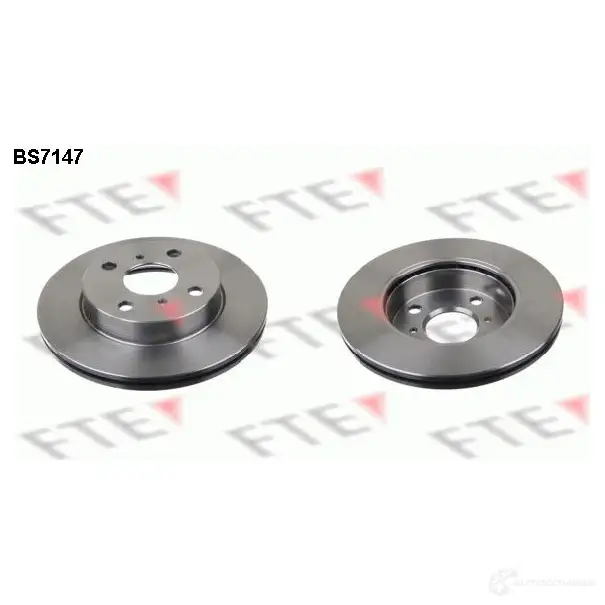 Тормозной диск FTE BS7147 4028569479415 607385 KE EUOE