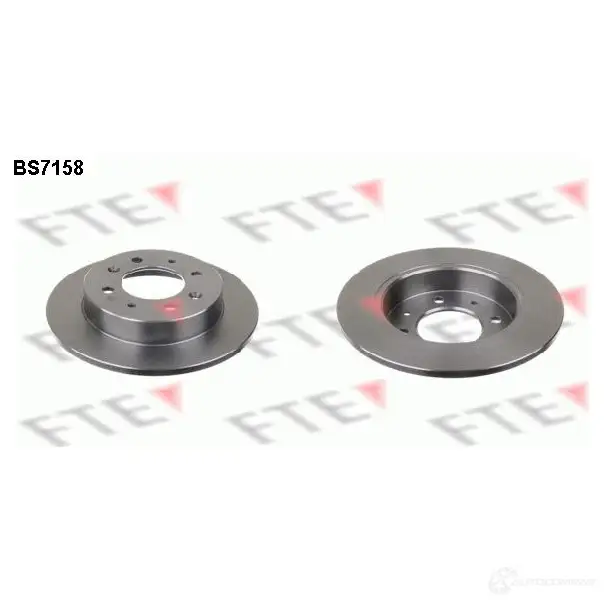 Тормозной диск FTE BS7158 607407 4028569479521 LO QSE6