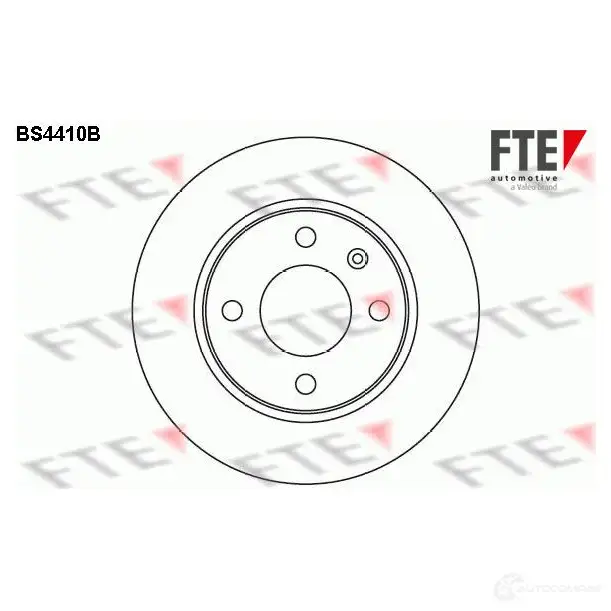 Тормозной диск FTE 4028569691213 bs4410b 606430 0K3 77 изображение 0