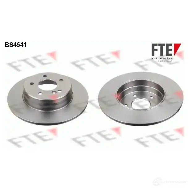 Тормозной диск FTE ATK QG BS4541 4028569026602 606472