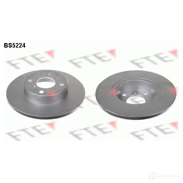 Тормозной диск FTE 606855 TDJ4 ZD BS5224 4028569411804