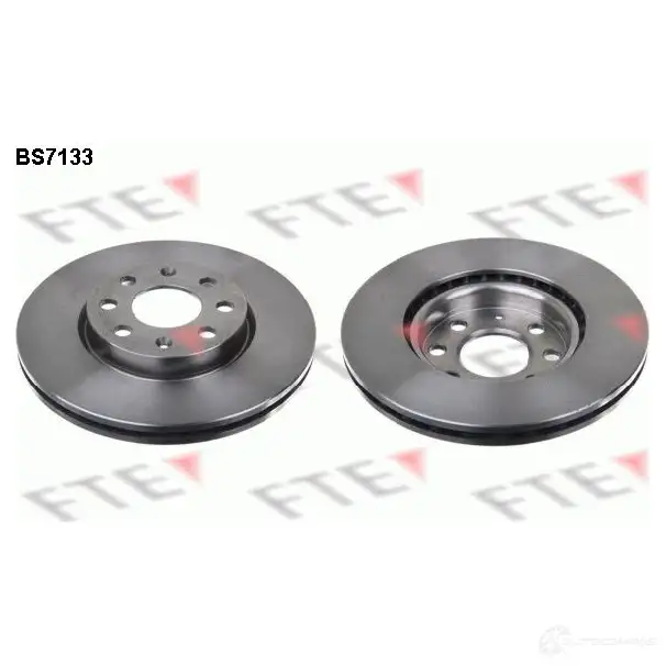 Тормозной диск FTE DP SDT 4028569474526 BS7133 607358 изображение 0