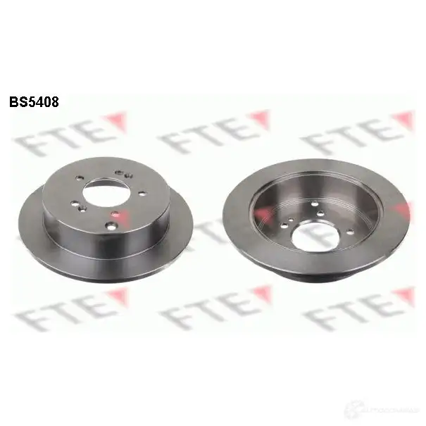 Тормозной диск FTE 04RT SO BS5408 607035 4028569446776 изображение 0