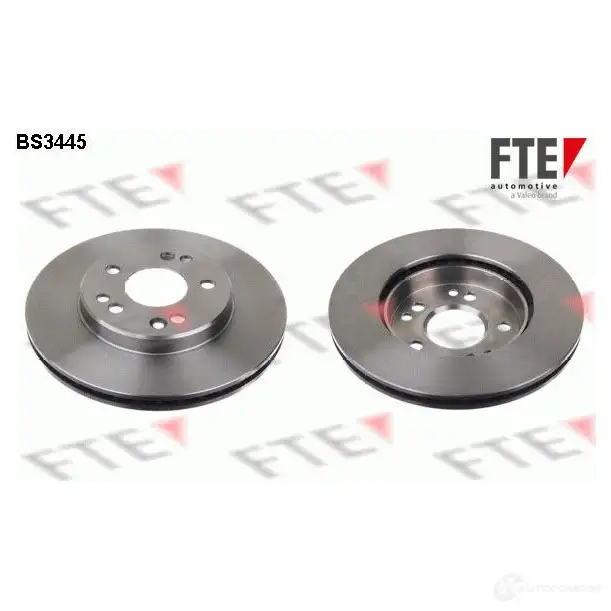 Тормозной диск FTE 4028569029603 BS3445 FV 4XO1 606122