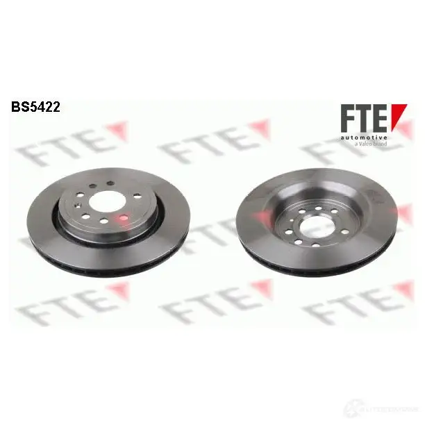 Тормозной диск FTE 4028569433011 0 K69D BS5422 607068