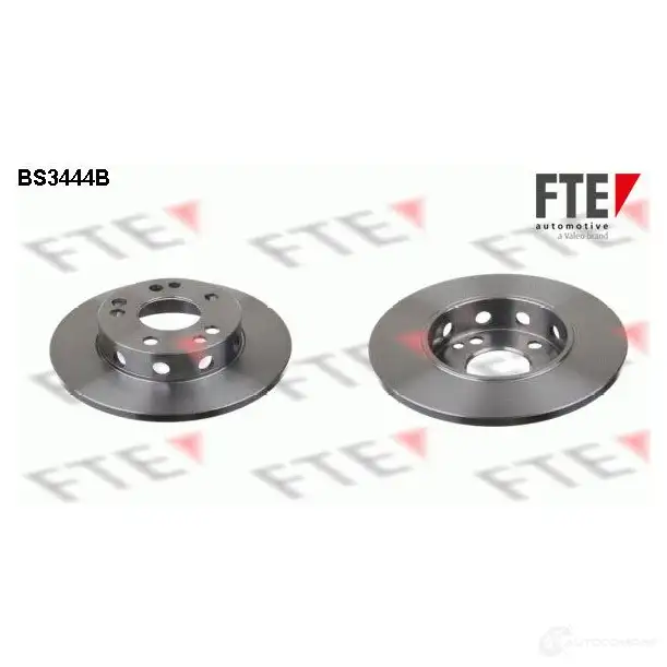 Тормозной диск FTE 606121 5IKX7V B 4028569688527 BS3444B