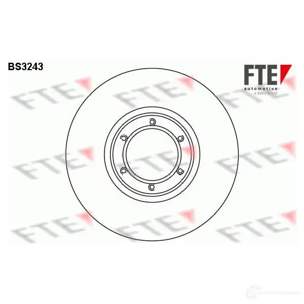 Тормозной диск FTE 70 449J9 606094 bs3243 4028569028989 изображение 0