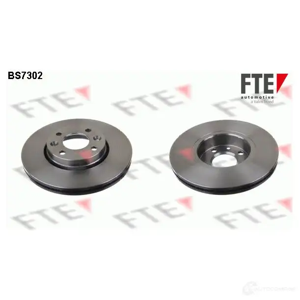 Тормозной диск FTE 607674 9O LF9A BS7302 4028569666372 изображение 0