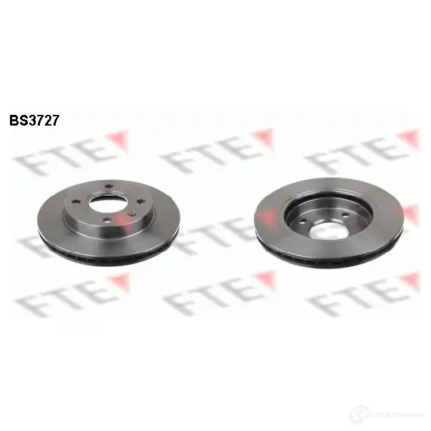 Тормозной диск FTE 606251 BS3727 4028569031163 NF TT7P