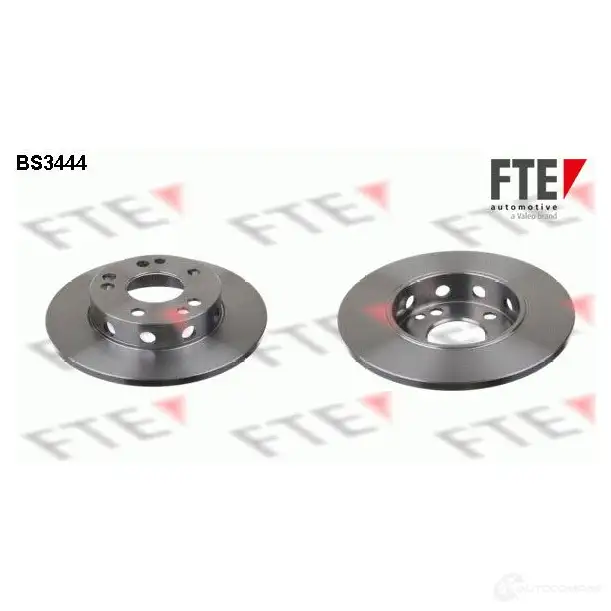 Тормозной диск FTE BS3444 606120 4028569029597 RWK L2X1 изображение 0