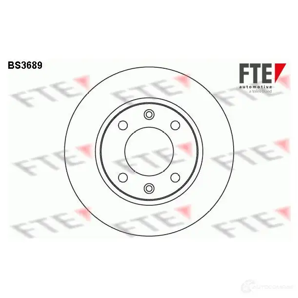 Тормозной диск FTE 4028569030982 606234 CR8 875N bs3689