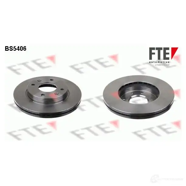 Тормозной диск FTE 4028569448152 BS5406 P KGI7V 607031