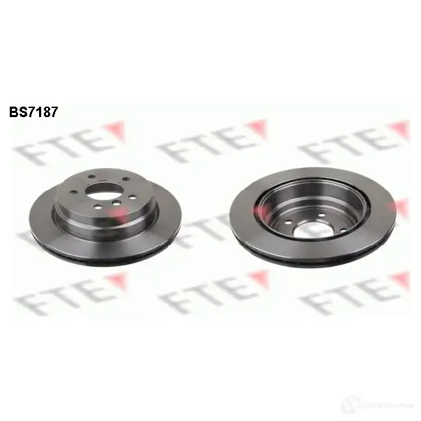 Тормозной диск FTE 607468 BS7187 YOXJA 7 4028569481593 изображение 0