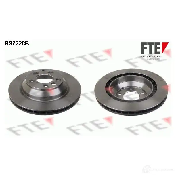 Тормозной диск FTE 607546 XKT93 E 4028569696928 BS7228B изображение 0