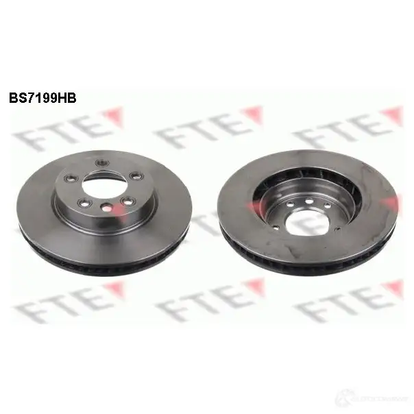Тормозной диск FTE HGT 4F 607495 4028569486963 bs7199hb изображение 0