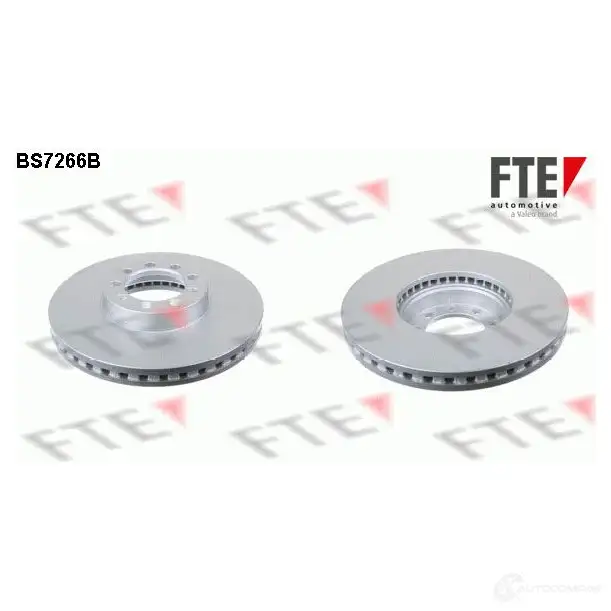 Тормозной диск FTE GI9K K08 BS7266B 607615 4028569697260 изображение 0