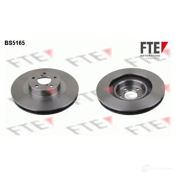 Тормозной диск FTE 1UY JJ 4028569428390 BS5165 606797