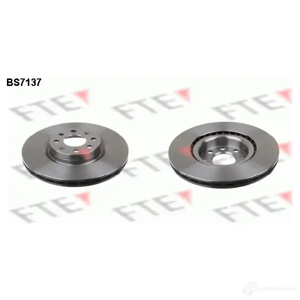Тормозной диск FTE 607366 V78TR B BS7137 4028569478111 изображение 0