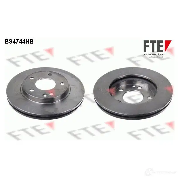 Тормозной диск FTE 4028569472539 ZQWH 2D2 606622 BS4744HB