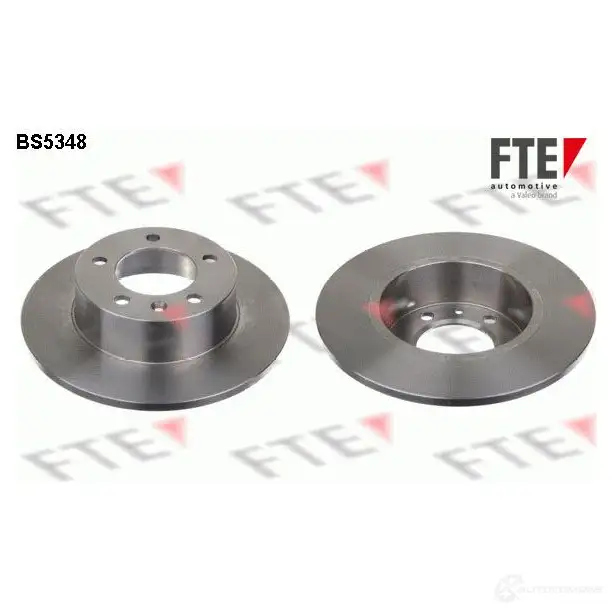 Тормозной диск FTE 4028569422909 BS5348 606968 AN 2LQC изображение 0
