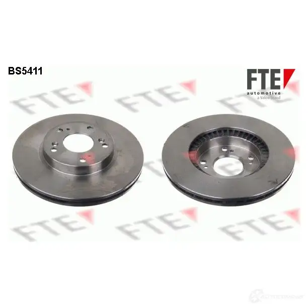 Тормозной диск FTE 9 0QD1 607040 BS5411 4028569428581 изображение 0