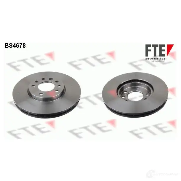 Тормозной диск FTE 606581 CPG NI 4028569331744 BS4678