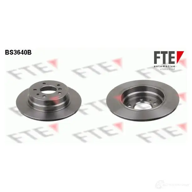 Тормозной диск FTE 606214 X SY00C bs3640b 4028569689500 изображение 0