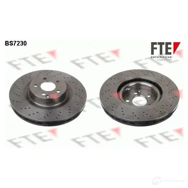 Тормозной диск FTE 4028569696935 J UVMD BS7230 607549