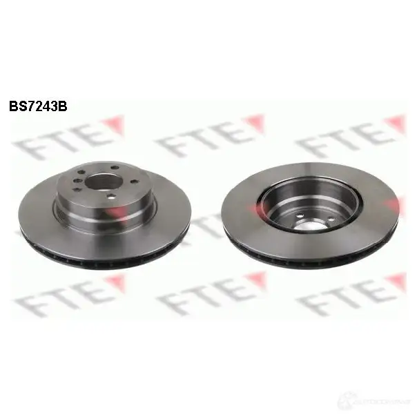 Тормозной диск FTE BS7243B UC8R6F P 4028569697079 607574 изображение 0