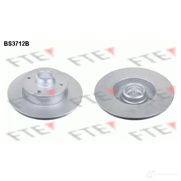 Тормозной диск FTE 4028569689760 606242 4YR0 4 BS3712B изображение 0