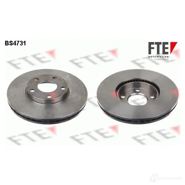 Тормозной диск FTE 4028569331768 BS4731 606601 Q7G5 Z