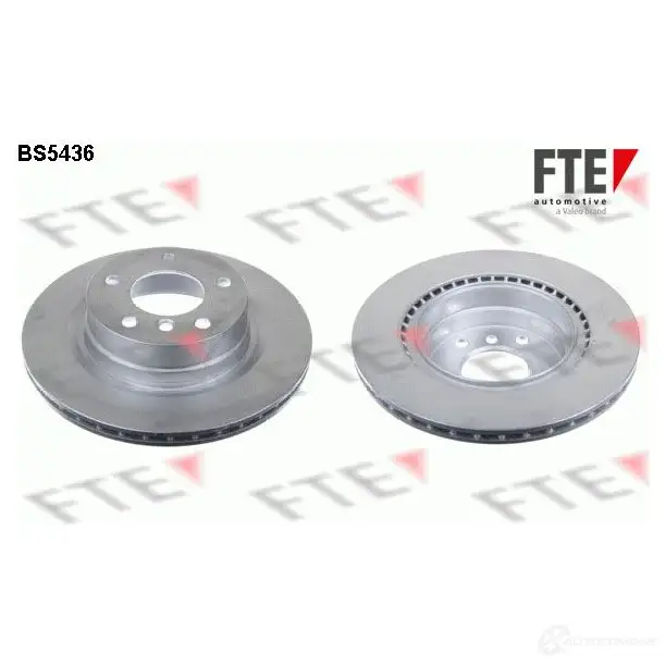 Тормозной диск FTE 4028569433042 V8 5RXY BS5436 607098 изображение 0