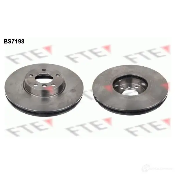 Тормозной диск FTE BS7198 607492 4028569484693 TZEL KZU