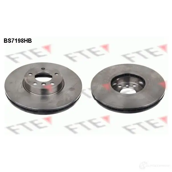 Тормозной диск FTE 4028569487069 607494 G0V 7V03 BS7198HB