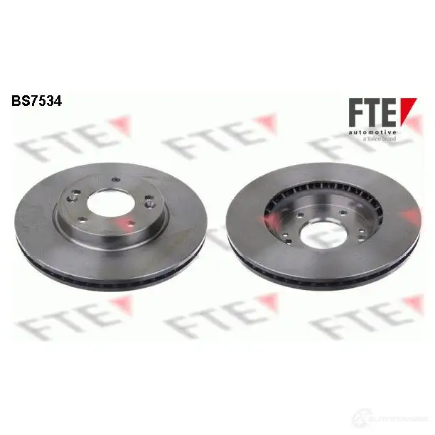 Тормозной диск FTE 608003 4028569701790 BS7534 2F1 MTD изображение 0