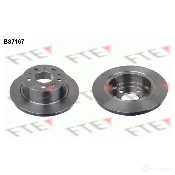 Тормозной диск FTE BS7167 4028569479842 607422 J KVCQE изображение 0