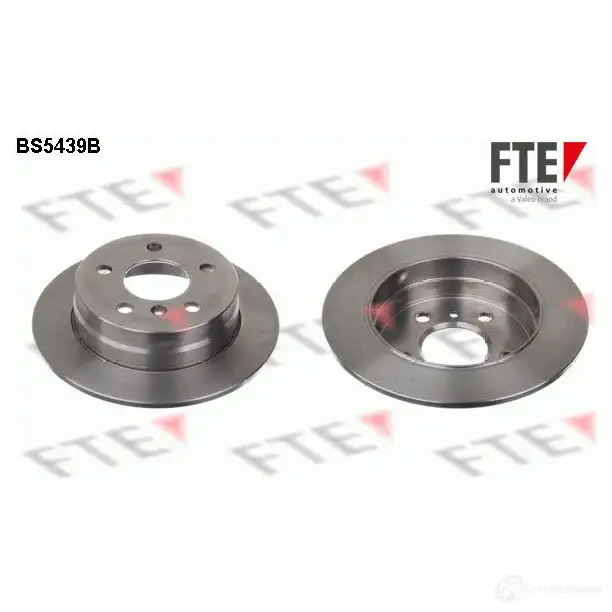 Тормозной диск FTE 4028569472690 BS5439B 607105 8 4RB7M