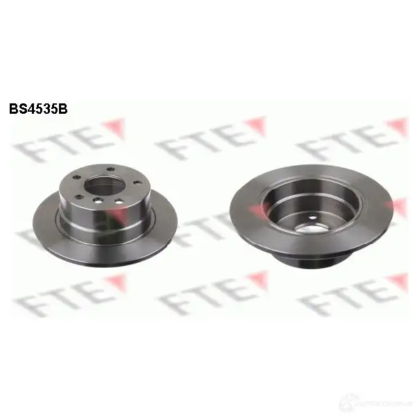 Тормозной диск FTE BS4535B 4028569472263 606462 U JCD2Q